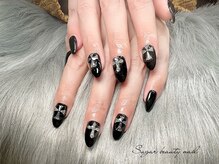 シュガービューティーネイルズ(Sugar Beauty Nails)/ブラックネイルデザイン