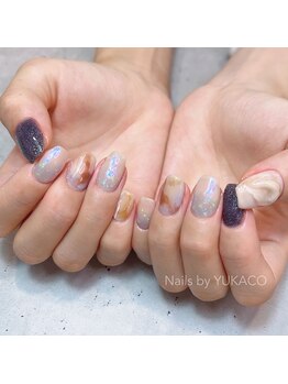 リグネイルスタジオ(Lig nail studio)/ダイヤモンドダストネイル