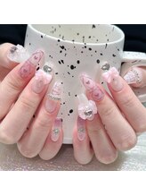 クイーンズビューティーサロン 新宿本店(Queen's beauty salon)/チップ長さだしやりつけ放題