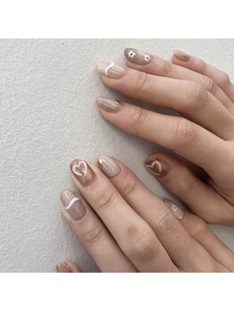 リノ(lino)/カフェラテネイル