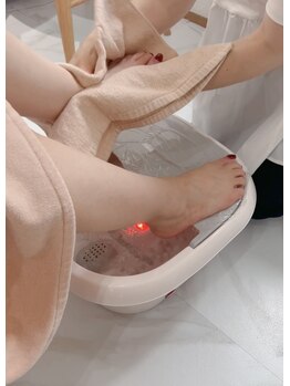 ポーラ 宮田通店(POLA)/いよいよフットエステへ♪