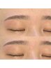初回【学割U24】　眉毛WAX＋（間引き）＋メイク仕上げ　￥3900