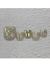 菅原限定デザイン　フットネイル
