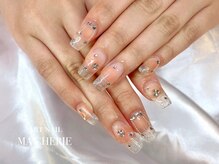 マシェリ(MA CHERIE)/長さだしチークネイル