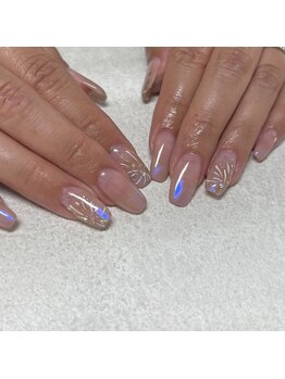 ネイルサロン エーナイン ザ ビッグ東雁来店/今年最後の夏ネイル♪