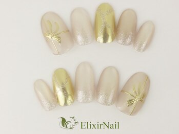 エリクサーネイル 新宿3丁目(Elixir Nail)/定額aシンプル/クーポン使用