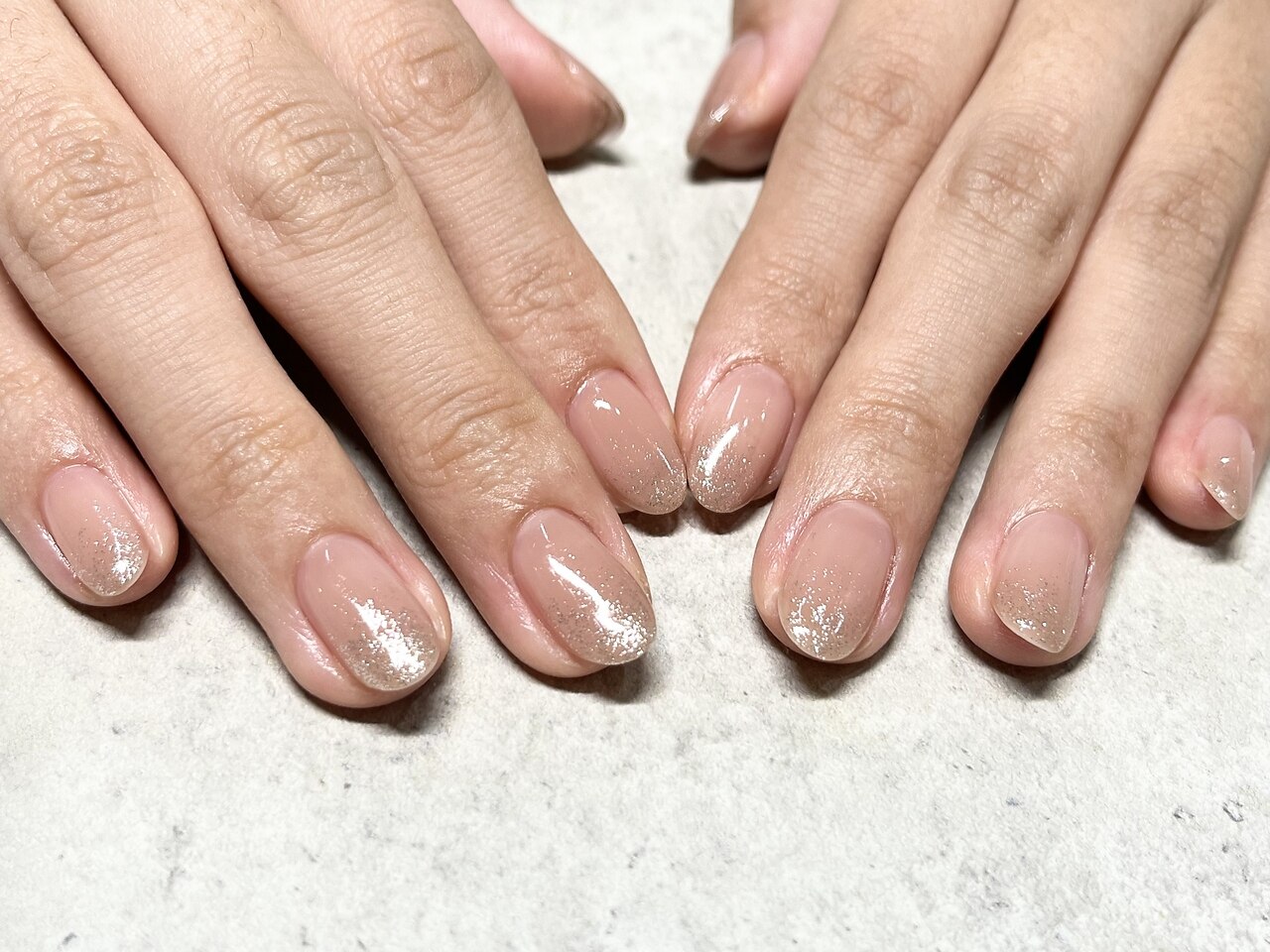 甘皮ケア付き☆グラデorフレンチ選べるシンプルコース＊￥5500