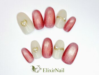 エリクサーネイル 渋谷(Elixir Nail)/定額aシンプル/クーポン使用