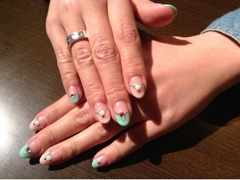 パステルカラーフレンチ