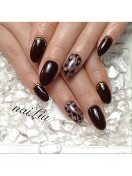 ネイリュー(naiLiu)/ヒョウ柄