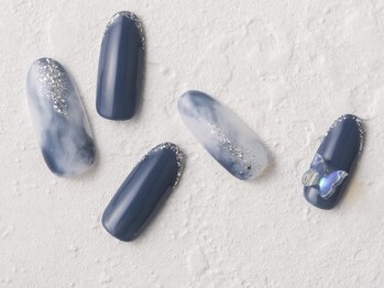 サンミーゴネイル 神戸店(Sunmego Nail)/立体蝶々ネイル