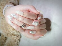 シュガーネイル(sugar nail)/蝶々ネイル