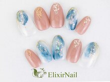 エリクサーネイル 神田(Elixir Nail)/シンプル/クーポン使用