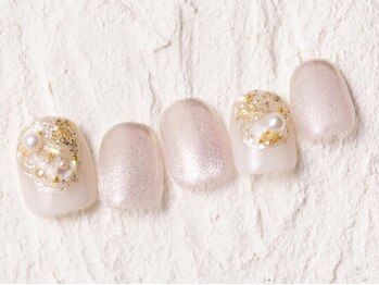 アイネイルズ 池袋店(I-nails)/うるうるニュアンスブライダル