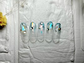 定額ネイル（simple）梅雨ver.