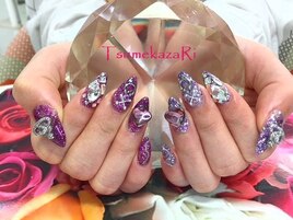 ★パーツ◆クリスタル◆アシメ★