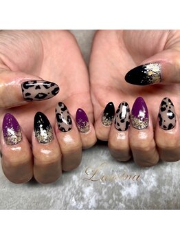ルミナ 高崎店(Lumina)/レオパードネイル