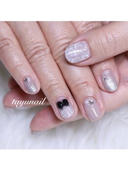 パラジェルツイードネイル☆