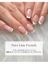 【担当Yukino】フレンチネイル☆