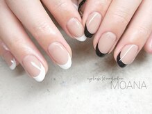 モアナ なんば店(MOANA)/アシメカラーフレンチ