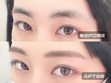 アイック 立川店(I’ck)/アイブロウWAX＋間引きスタイル