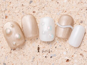 アイネイルズ 町田店(I nails)/くすみぷくぷくマグネイル8980円