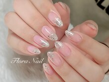フローラネイル(Flora Nail)/ラメグラデーション