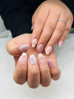 お客様ネイル　ハンド　no.9