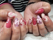 ネイルプラスユウ(NAIL+U)/さくらんぼネイル