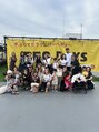 エクステ ネイル アイラッシュ サルサ グレイス 千葉店(SALSA GRACE) 2025お店のBBQスタッフのこどもちゃん達も♪