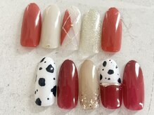 スリール(Sourire)/冬デザインアート☆7000円