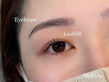 ルムー(lumuu.)/まつげパーマ×眉毛