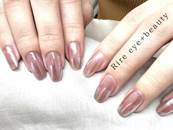リール アイプラスビューティー(Rire eye + beauty)/ミラーネイル¥6500