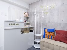 アキナネイル(AKINA NAIL)の雰囲気(《シンプルで温かい癒しの空間です》)
