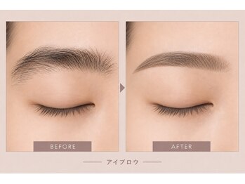 アース コアフュールボーテ 前橋川原店(EARTH coiffure beaute)の写真/お顔の印象は眉毛で決まる!プロがトレンドを取り入れつつ、アナタに似合う眉毛をご提案♪