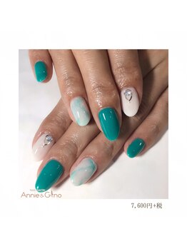 ネイルサロン アニーアンドジーノ(NAIL SALON Annie&Gino)/定額アレンジ♪♪