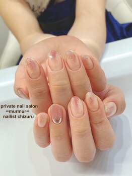 プライベート ネイルサロン マーマ(murmur)/塗りかけネイル