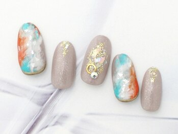 キャンアイドレッシー ヨコハマ元町店(Can I Dressy)/【NEW】タイダイネイル