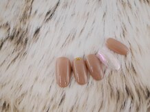 ファストネイル キラリナ京王吉祥寺店(FAST NAIL)/和柄　ミラーネイル【11600】