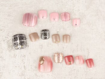 ミップチップ クップドクール アルム(mipccip×Coup de Coeur×Areum)/フットネイル