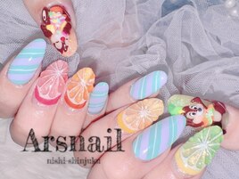 フルーツアートネイル