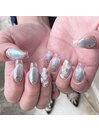クリアフレンチネイル