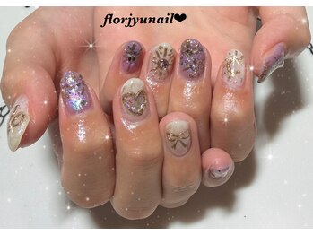 フロージュ ネイル(florjyu nail)/ニュアンスnail