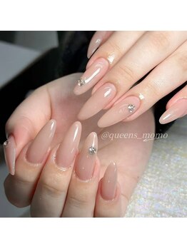 クイーンズビューティーサロン 歌舞伎町店(Queen's beauty salon)/チップ長さ出し10本定額コース