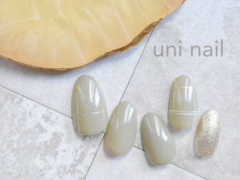 ユニネイル(uninail)/チェックネイル