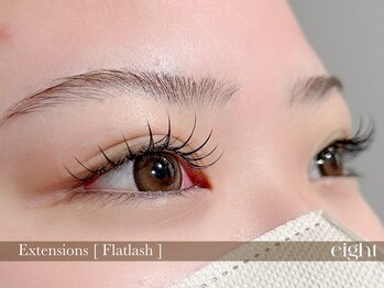 エイト(eight)/フラットラッシュ(エクステ)