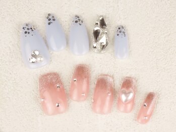 ミップチップ クップドクール アルム(mipccip×Coup de Coeur×Areum)/キラキラネイル