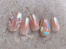サニーデイズ ネイルアンドビューティー 曙橋店(SunnyDays Nail&Beauty)/うるちゅるワンホンネイル
