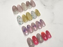 クランベリーネイル 代官山 恵比寿(cranberry nail)/4月限定定額Aデザイン