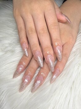 タムタムネイル 本厚木(Tam Tam Nail)/ラメグラデーション